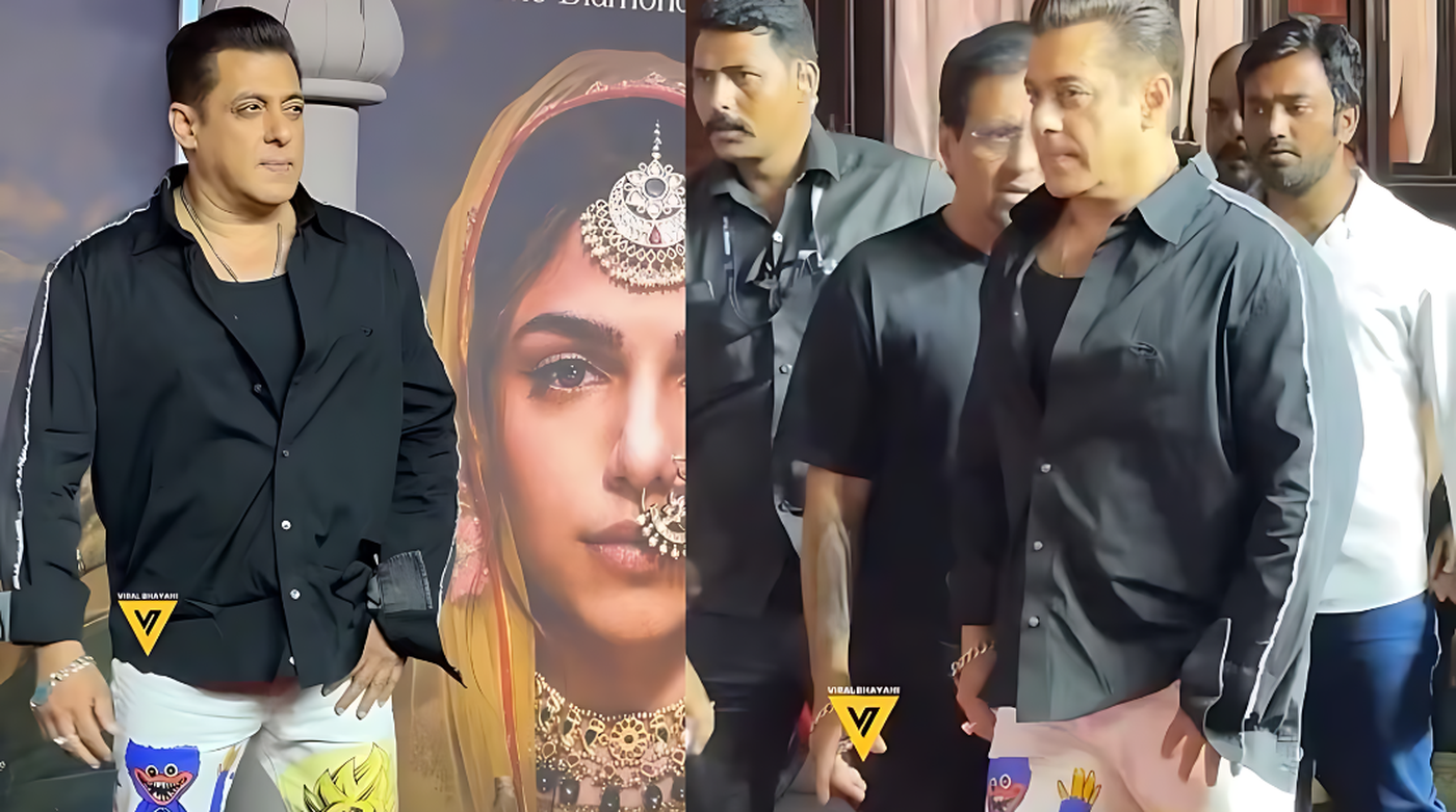 Salman Khan at Heeramandi Premiere, Signals Truce?