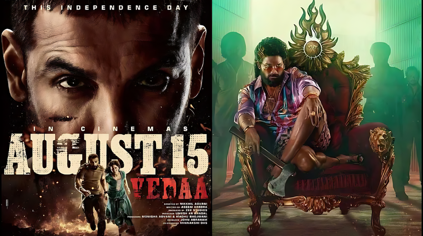 Vedaa vs. Pushpa 2: Independence Day 2024 Clash