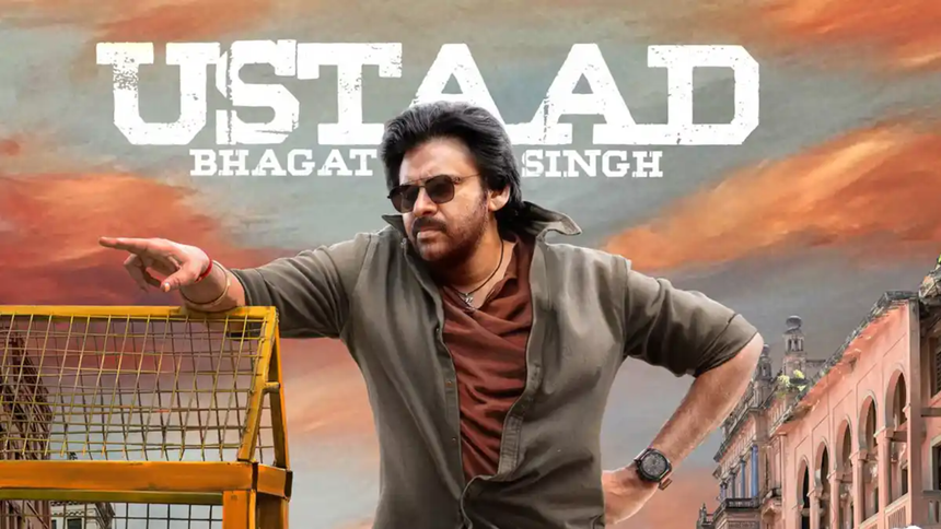 Pawan Kalyan’s Ustaad Bhagat Singh Birthday Poster Unveiled in Style