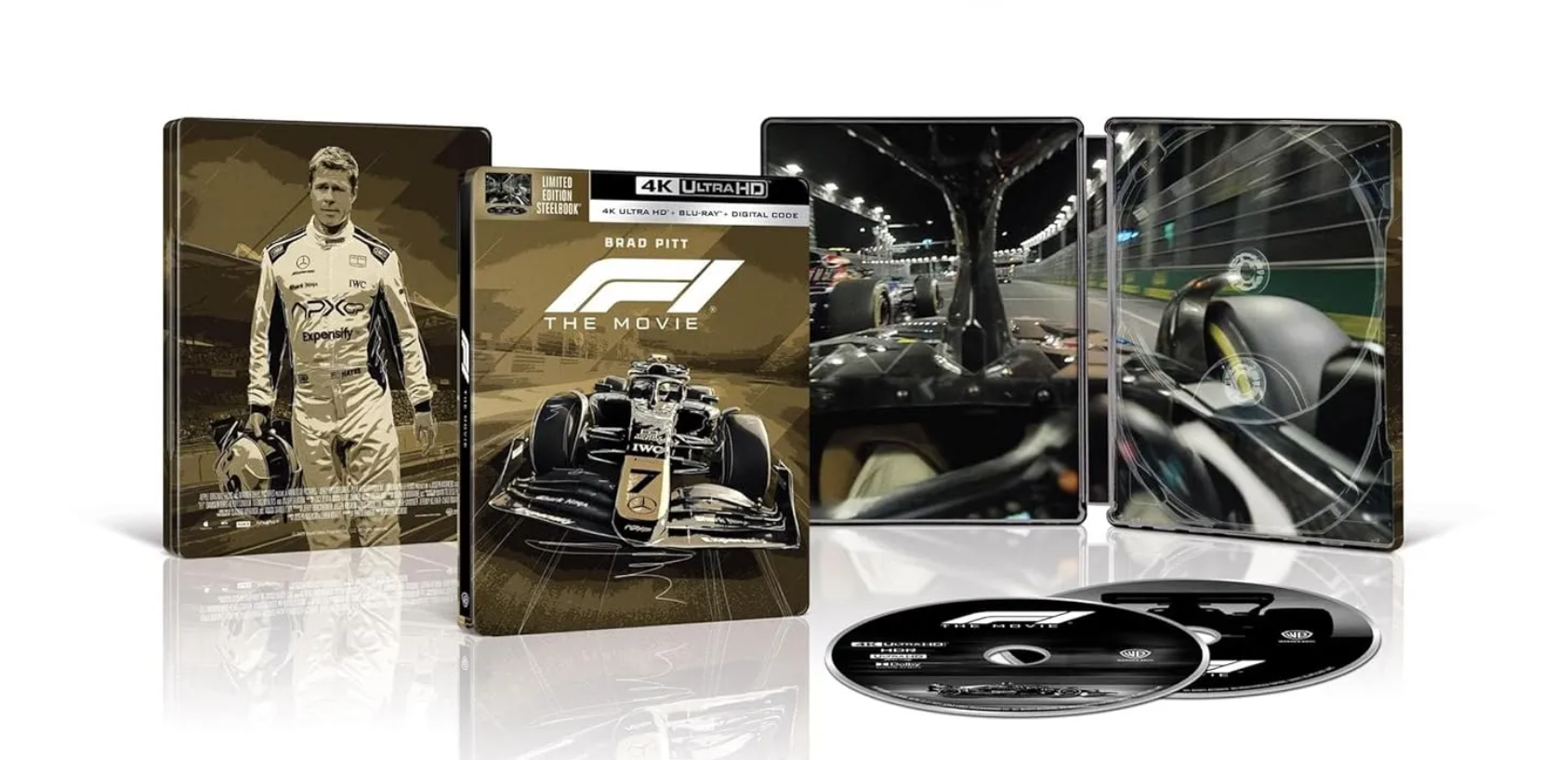 F1 The Movie Set For Blu-ray Release With Brad Pitt In The Driver’s Seat