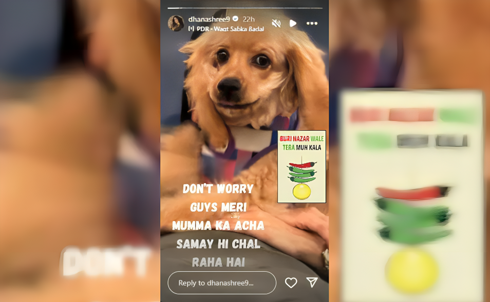 Dhanashree Verma Reacts to Samay Raina’s Viral Video: “Buri Nazar Waale, Tera Muh Kaala”