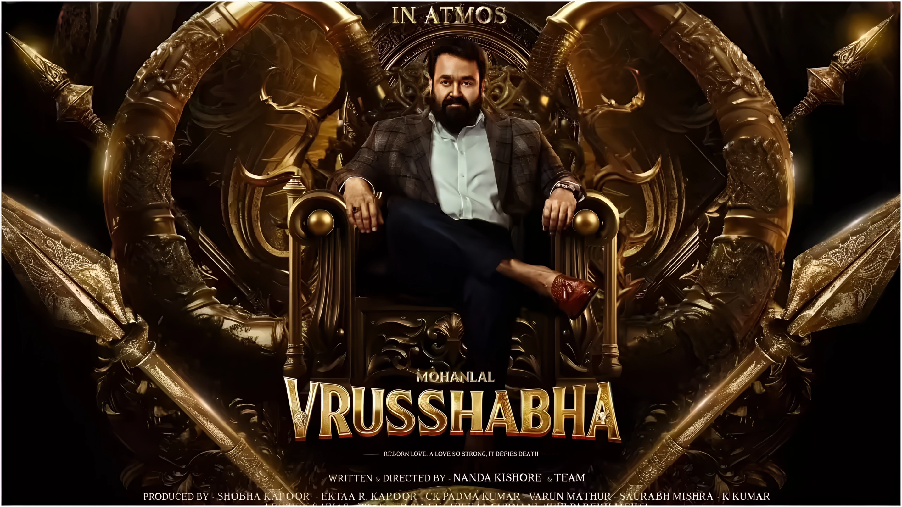 Vrusshabha to Roar in Theatres This Christmas: Mohanlal’s Fantasy Epic Gets New Release Date