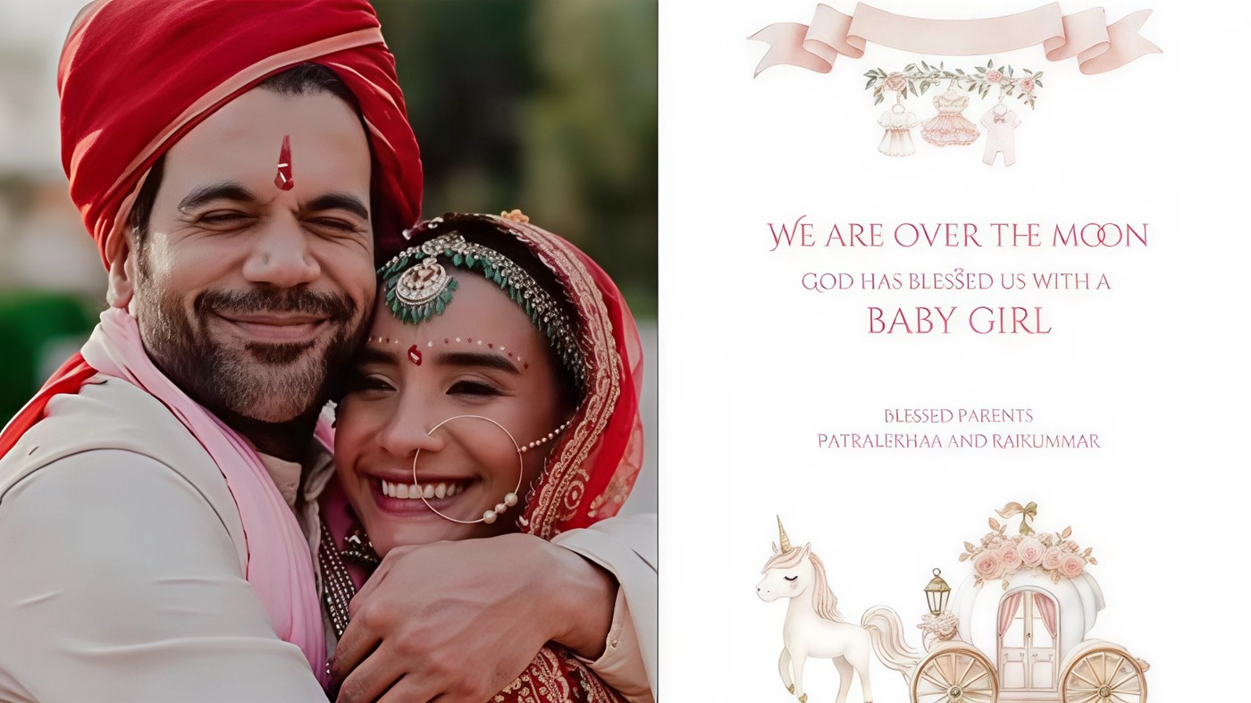 Rajkummar Rao And Patralekhaa Welcome Baby Girl On Their Fourth Anniversary