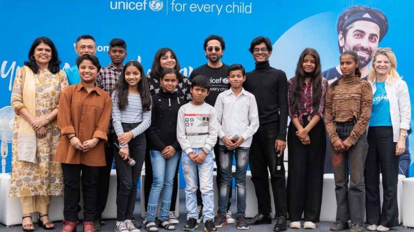 Ayushmann Khurrana Honours Radio Professionals at UNICEF's Radio 4 Child Awards