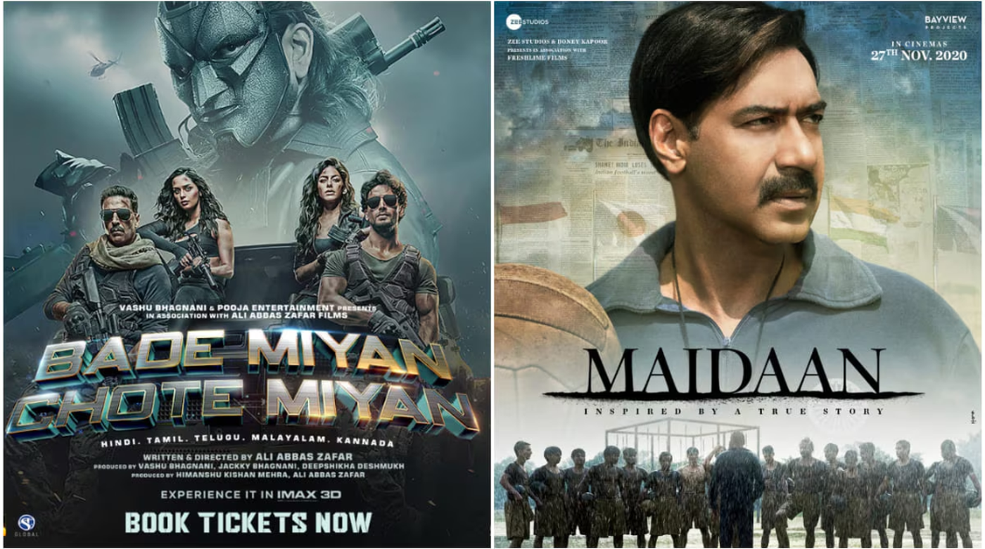 Epic Box Office Clash: Bade Miyan vs. Maidaan on Eid 2024