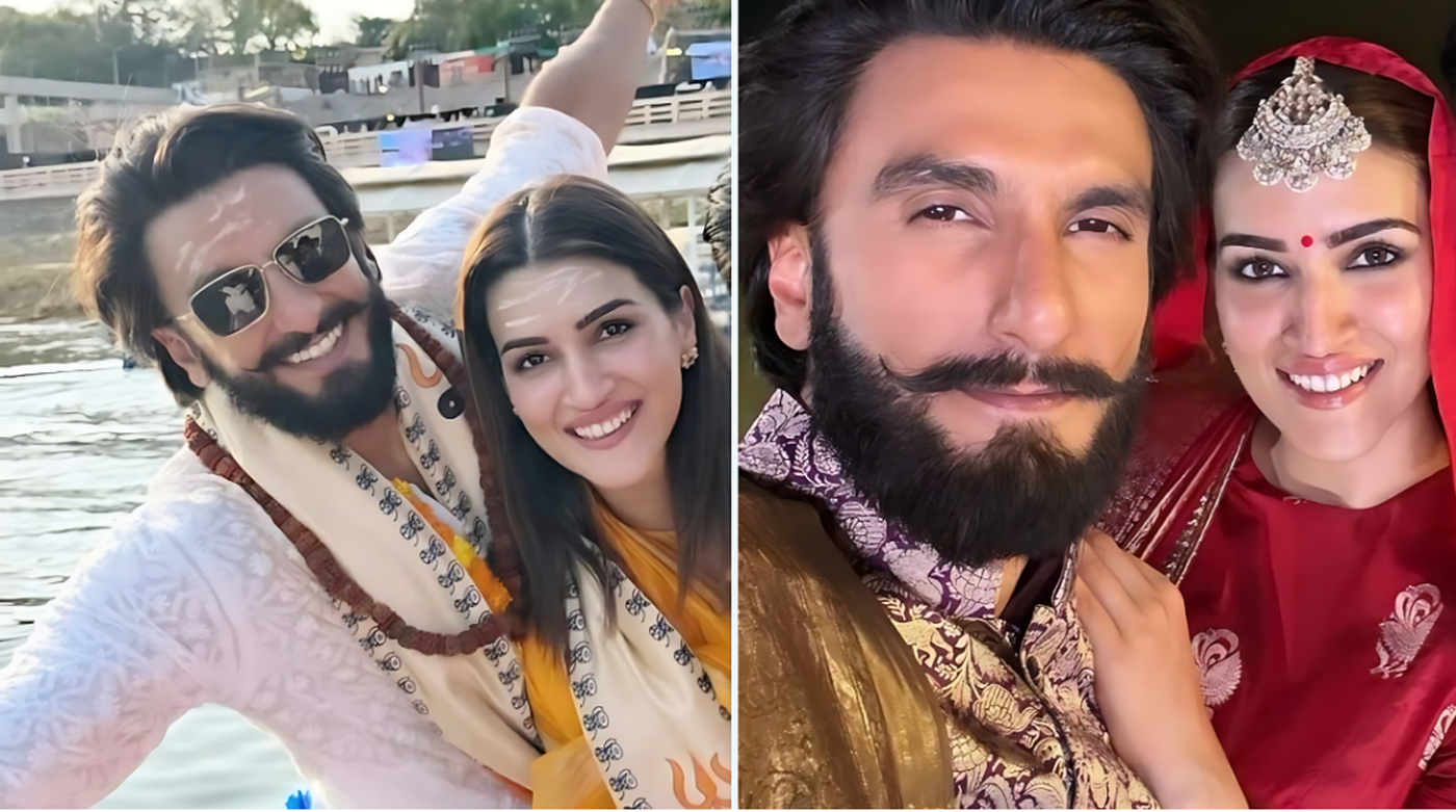 Ranveer Singh, Kriti Sanon and Manish Malhotra Light Up Varanasi!