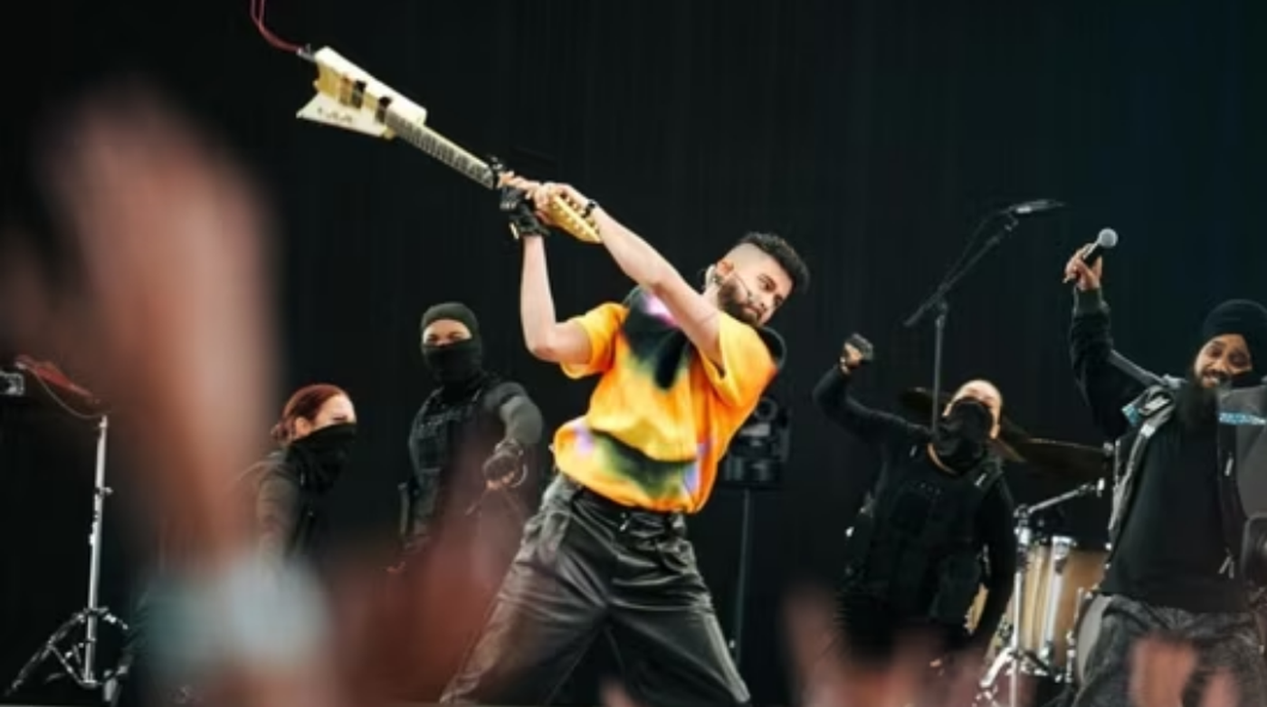 A.P Dhillon Breaks Guitar at Coachella Stage; Netizens React